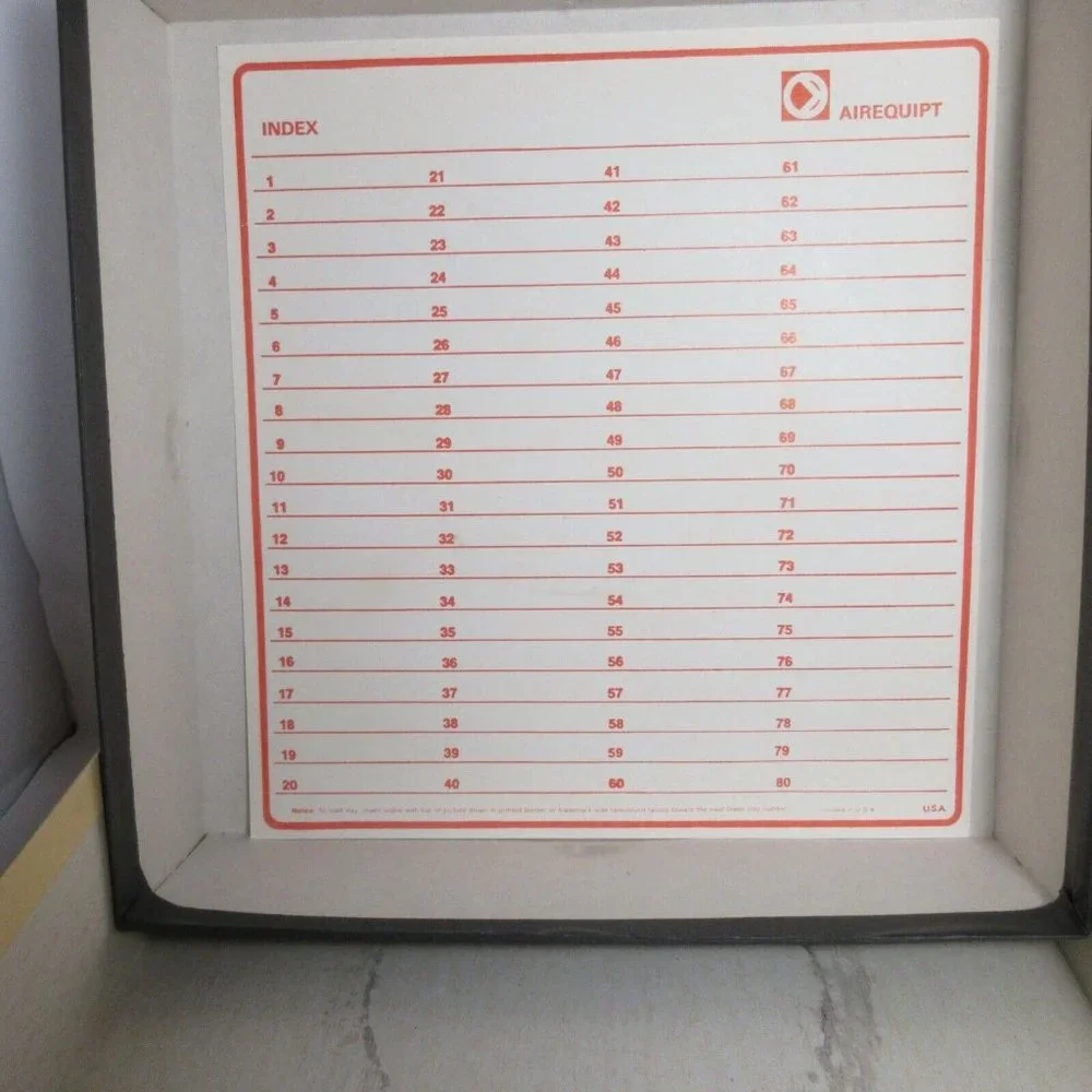 Airequipt Rotary 80 Slide Tray for Kodak Carousel Slide Projectors